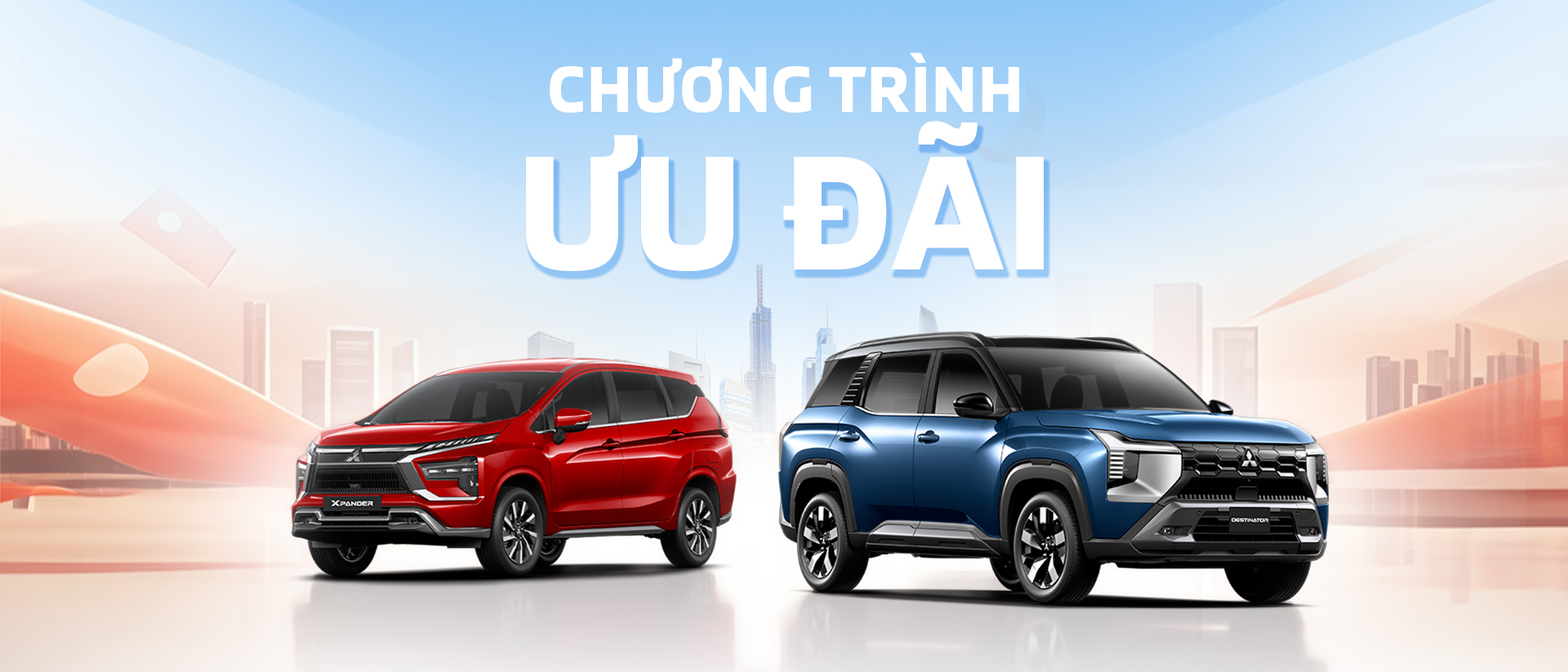 Trong Tháng 03/2026, Mitsubishi Motors Việt Nam Phối Hợp Cùng Hệ Thống Npp ủy Quyền Toàn Quốc Triển Khai Chương Trình ưu đãi Lên đến 100% Lệ Phí Trước Bạ, Cùng Nhiều Quà Tặng Giá Trị Dành Cho Khách Hàng Mua Xe Destinator, Xpander, Xpander Cross, Xforce, Attrage Và All New Triton. Chi Tiết Chương Trình Khuyến Mãi Như Sau: Destinator Phiên Bản Năm Sản Xuất Giá Bán Lẻ (vnĐ) Ưu đãi Premium 2026 780.000.000 – Gói ưu đãi Tài Chính (35 Triệu VnĐ) – Quà Tặng “bộ Chữ Destinator” (~2 Triệu VnĐ) Ultimate 2026 855.000.000 – Gói ưu đãi Tài Chính (35 Triệu VnĐ) – Quà Tặng “bộ Chữ Destinator” (~2 Triệu VnĐ) Xpander Phiên Bản Năm Sản Xuất Giá Bán Lẻ (vnĐ) Ưu đãi Mt 2026 568.000.000 – Ưu đãi Tương đương 100% Phí Trước Bạ (~57 Triệu VnĐ) At 2026 598.000.000 – Ưu đãi Tương đương 100% Phí Trước Bạ (~60 Triệu VnĐ) – Phiếu Nhiên Liệu (trị Giá ~15 Triệu VnĐ) At Premium 2026 659.000.000 – Ưu đãi Tương đương 50% Phí Trước Bạ (~33 Triệu VnĐ) – Phiếu Nhiên Liệu (trị Giá ~20 Triệu VnĐ) Xpander Cross Phiên Bản Năm Sản Xuất Giá Bán Lẻ (vnĐ) Ưu đãi Xpander Cross 2026 699.000.000 – Ưu đãi Tương đương 50% Phí Trước Bạ (~35 Triệu VnĐ) – Phiếu Nhiên Liệu (trị Giá ~20 Triệu VnĐ) Xforce Phiên Bản Năm Sản Xuất Giá Bán Lẻ (vnĐ) Ưu đãi Glx 2026 599.000.000 – Ưu đãi Tương đương 50% Phí Trước Bạ (~30 Triệu VnĐ) – Phiếu Nhiên Liệu (trị Giá ~15 Triệu VnĐ) Premium 2025 680.000.000 – Ưu đãi Tương đương 50% Phí Trước Bạ (~34 Triệu VnĐ) – Phiếu Nhiên Liệu (trị Giá ~21 Triệu VnĐ) Ultimate 1 Tông Màu 2026 705.000.000 – Ưu đãi Tương đương 50% Phí Trước Bạ (~35 Triệu VnĐ) – Phiếu Nhiên Liệu (trị Giá ~15 Triệu VnĐ) Ultimate 2 Tông Màu 2026 710.000.000 – Ưu đãi Tương đương 50% Phí Trước Bạ (~ 35 Triệu VnĐ) – Phiếu Nhiên Liệu (trị Giá ~20 Triệu VnĐ) Attrage Phiên Bản Năm Sản Xuất Giá Bán Lẻ (vnĐ) Ưu đãi Mt 2025 380.000.000 – Ưu đãi Tương đương 100% Phí Trước Bạ (~38 Triệu VnĐ) – Phiếu Nhiên Liệu (trị Giá 08 Triệu VnĐ) – Camera Lùi (trị Giá 2,5 Triệu VnĐ) Cvt Premium 2025 490.000.000 – Ưu đãi Tương đương 100% Phí Trước Bạ (~49 Triệu VnĐ) – Phiếu Nhiên Liệu (trị Giá 08 Triệu VnĐ) – Ăngten Vây Cá (trị Giá 1,5 Triệu VnĐ) All New Triton Phiên Bản Năm Sản Xuất Giá Bán Lẻ (vnĐ) Ưu đãi 2wd At Glx 2026 655.000.000 – Ưu đãi Tương đương 100% Phí Trước Bạ (~40 Triệu VnĐ) – Phiếu Nhiên Liệu (trị Giá 10 Triệu VnĐ) 2wd At Premium 2026 782.000.000 – Ưu đãi Tương đương 100% Phí Trước Bạ (~46 Triệu VnĐ) – Phiếu Nhiên Liệu (trị Giá 10 Triệu VnĐ) 4wd At Athlete 2025 924.000.000 – Ưu đãi Tương đương 100% Phí Trước Bạ (~56 Triệu VnĐ) – Phiếu Nhiên Liệu (trị Giá 20 Triệu VnĐ) 4wd At Athlete 2026 924.000.000 – Ưu đãi Tương đương 100% Phí Trước Bạ (~56 Triệu VnĐ) Lưu ý:  (*) Phí Trước Bạ được ước Tính Tối đa 10% Và Có Thể Thay đổi Theo Từng Dòng Xe Và địa Phương.  (**) Chương Trình ưu đãi Từ Npp, để Biết Thêm Chi Tiết Về điều Kiện, điều Khoản áp Dụng, Quý Khách Hàng Vui Lòng Liên Hệ Nhà Phân Phối ủy Quyền Gần Nhất. VỀ Mitsubishi Motors ViỆt Nam Công Ty Tnhh Ô Tô Mitsubishi Việt Nam được Thành Lập Năm 1994, Là Nhà Phân Phối Chính Thức Của Mitsubishi Motors Nhật Bản Tại Việt Nam Và Là Một Trong Những Công Ty Liên Doanh Sản Xuất Và Phân Phối ô Tô đầu Tiên Tại Việt Nam. Trải Qua Hơn 30 Năm “vững Tiến Mỗi Hành Trình” Cùng Người Việt, Mitsubishi Motors Việt Nam Luôn đổi Mới, Mang đến Các Mẫu Xe Tối ưu Cho địa Hình Và Thời Tiết Việt Nam, đảm Bảo An Toàn, An Tâm Và Thoải Mái. Chúng Tôi Không Ngừng Cải Tiến Sản Phẩm Lẫn Dịch Vụ Nhằm Tạo Ra Trải Nghiệm Hài Lòng Nhất Cho Khách Hàng. Mitsubishi Motors Việt Nam Cam Kết Là Người Bạn đồng Hành Tin Cậy, Khơi Dậy Tinh Thần Phiêu Lưu Và Chinh Phục Mọi Thử Thách. Hiện Nay, Mitsubishi Motors Việt Nam Phân Phối 8 Mẫu Xe: Xe 5 Chỗ: attrage, xforce Xe 7 Chỗ: xpander, xpander Cross, outlander, pajero Sport, Destinator Xe Bán Tải: all New Triton